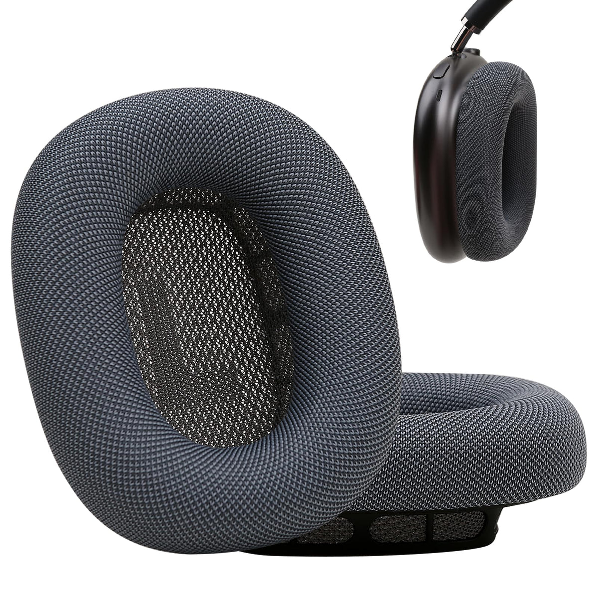 Laselan AirPods Max midnight cushions offer premium comfort and clearer sound