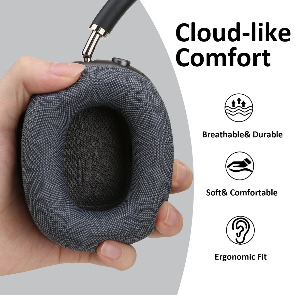Laselan AirPods Max violet ear pads deliver snug fit and immersive feel