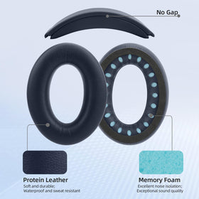 Laselan headband cushion with install-tools shows easy DIY replacement
