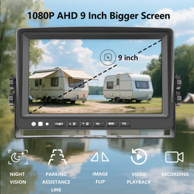 LASTBUS rear camera delivers bright footage for easier reversing.