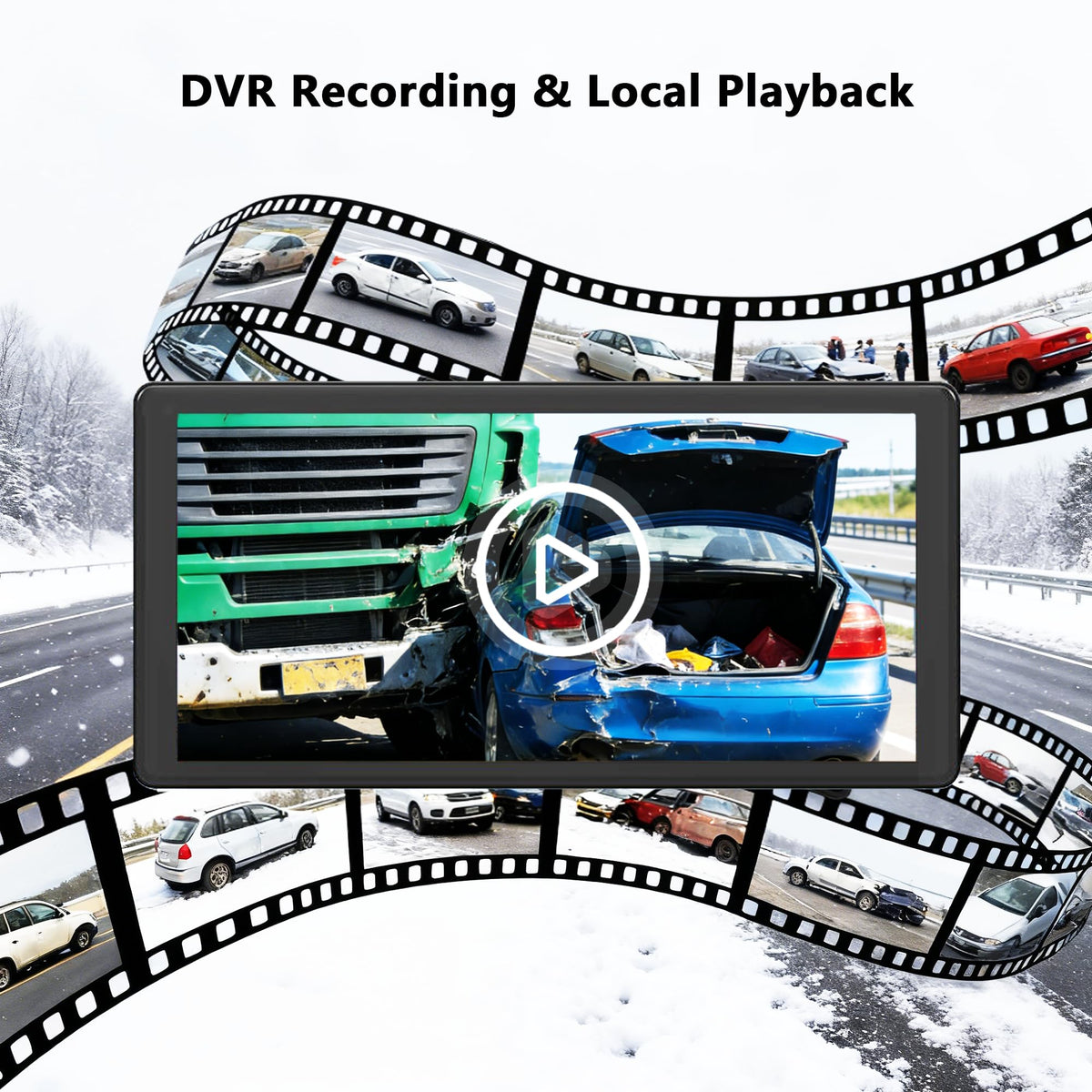 LASTBUS RV 360 panorama shows all angles for precise parking and driving awareness.