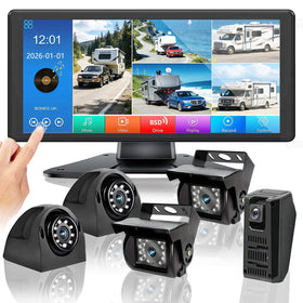 LASTBUS RV camera front view provides clear forward awareness for safer driving.