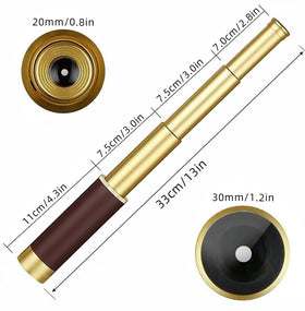 Laupha zoomable pocket monocular 25x30-compact for travel and sightseeing.