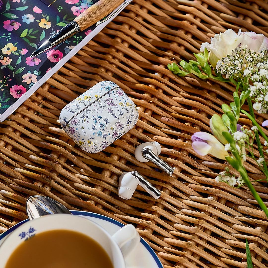 Laura Ashley Skylark charging case keeps you powered for long listening sessions.
