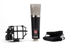 Lauten Audio LA-220 V2 1.25-inch capsule for detailed capture.