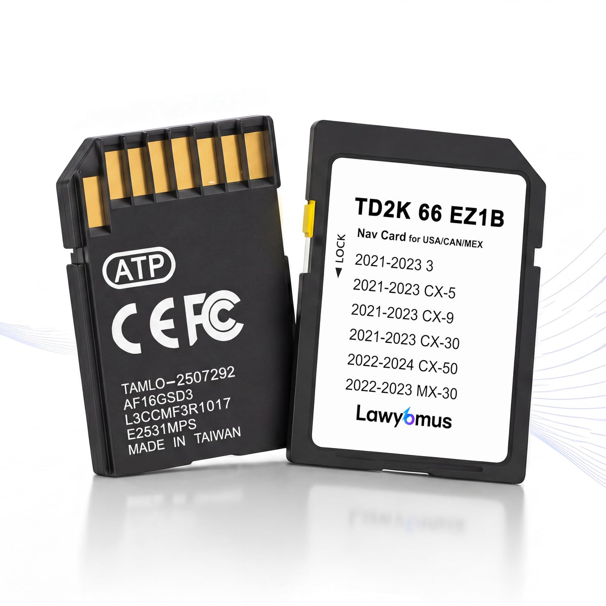 Lawyomus TD2K66EZ1B box contents for quick plug and play setup