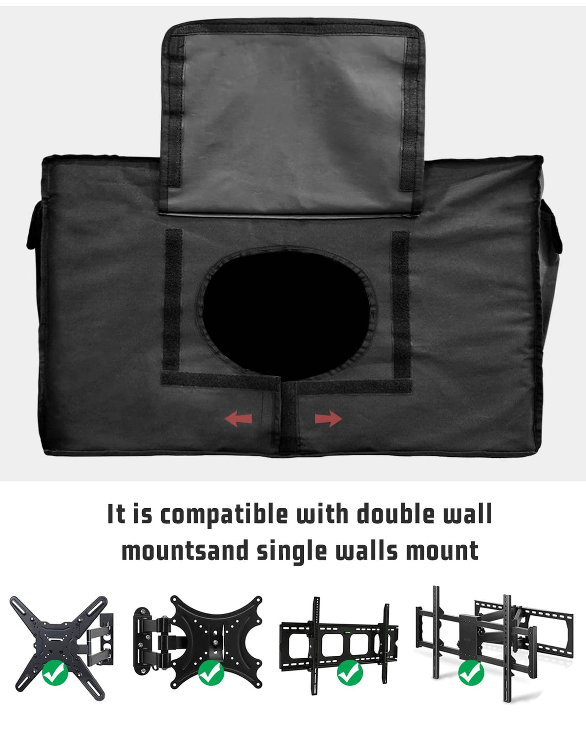 LBCASA folded cover compact for storage and easy transport when not in use