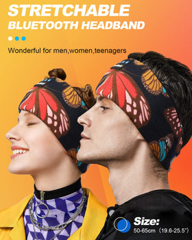 LC-dolida 3-in-1 design showing sleep mask, headband, and speakers