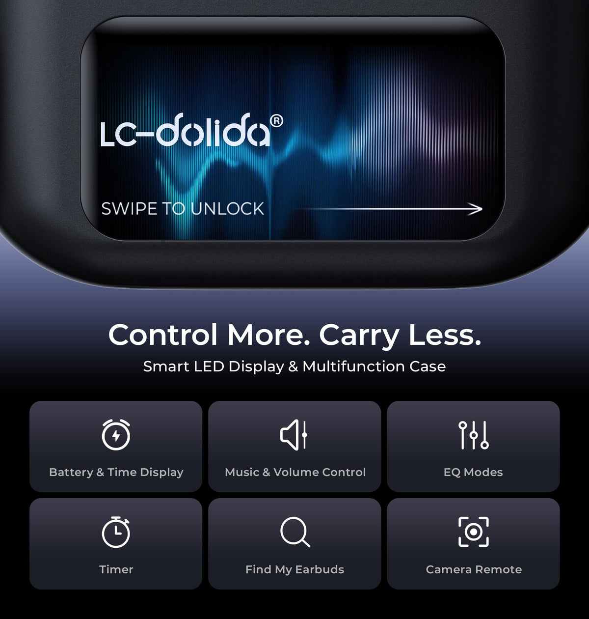 LC-dolida find my earbuds helps locate misplaced buds quickly.