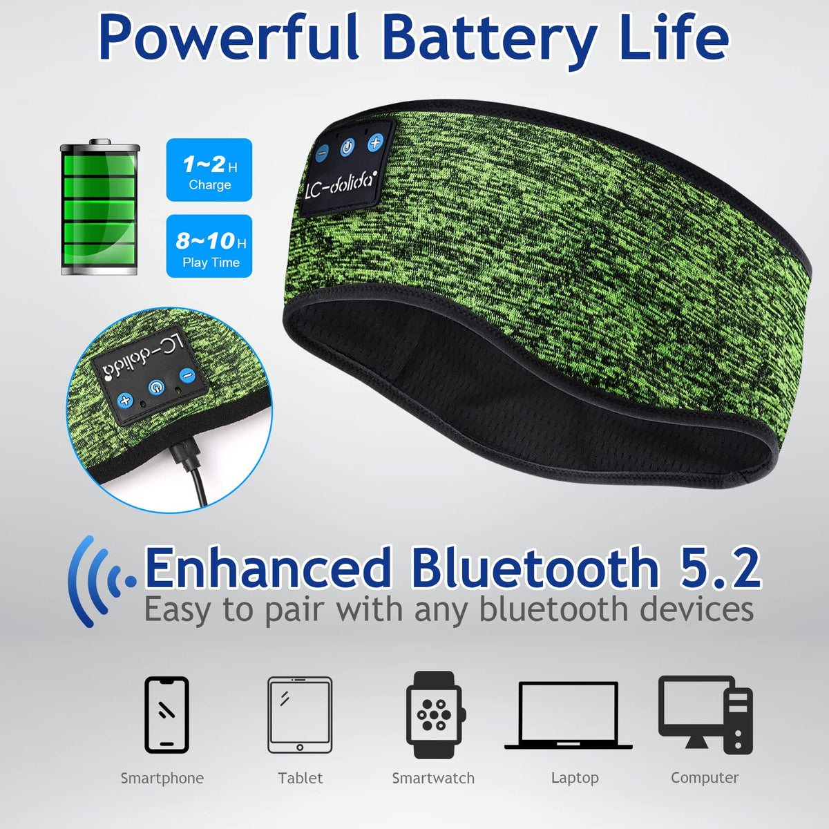 LC-dolida gift-ready sleep headphones ideal for tech gifts and cozy nights.