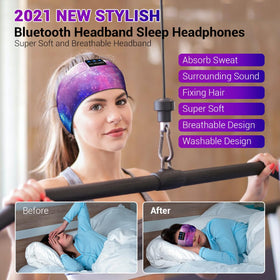LC-dolida sleep headband maintains a stable Bluetooth connection for clear sound
