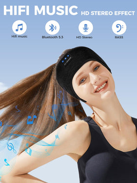 LC-dolida Sleep Headband offers long battery life for extended listening.