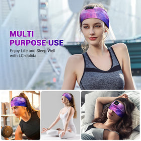 LC-dolida sleep headband washable design for easy cleaning after workouts