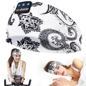 LC-dolida sleep headphones front view with comfortable headband for relaxed nights