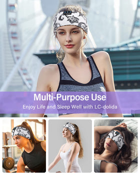 LC-dolida sleep headphones side-sleep comfort supports gentle rest and movement