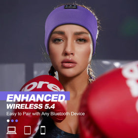 LC-dolida Sleep Headphones thin speakers deliver clear stereo without bulk.