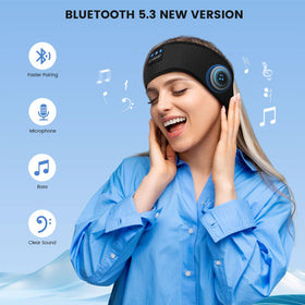 LC-dolida Sleep Headphones washable band for easy cleaning