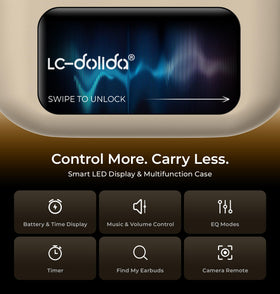 LC-dolida timer function helps manage listening sessions.