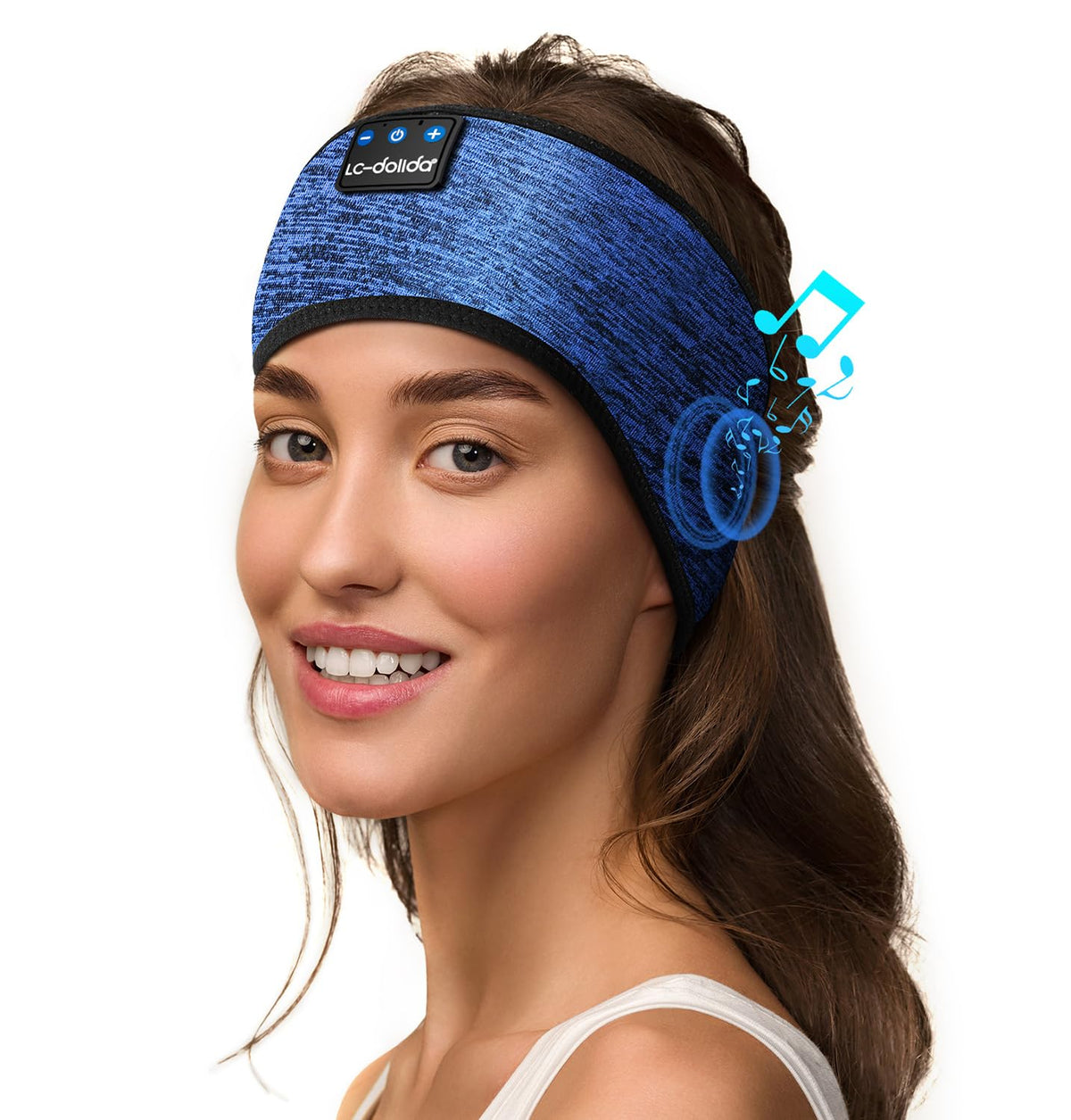 LC-dolida travel-friendly headband ideal for planes and hotels.
