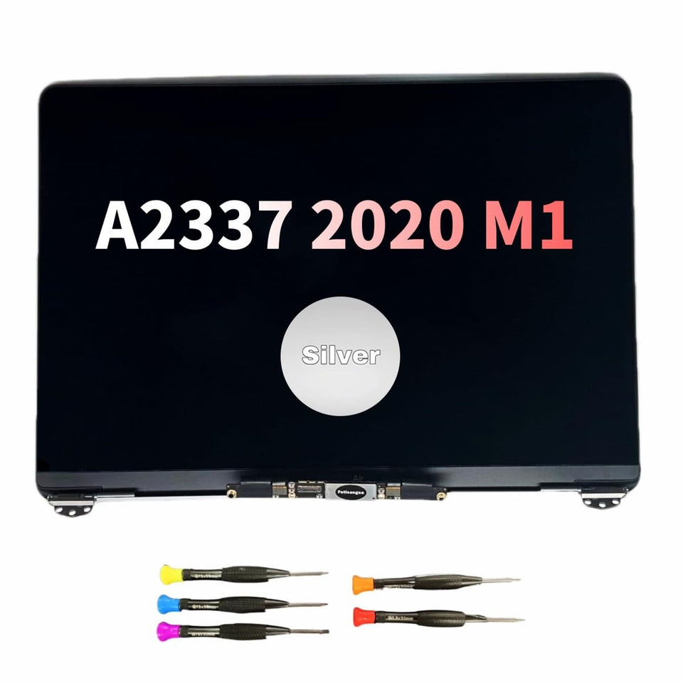 LCDMACAPP CY replacement 13.3 inch display front view for MacBook Air M1 with crisp visuals
