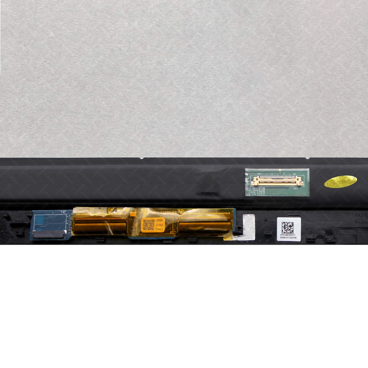 LCDOLED bezel assembly replacement for a secure fit