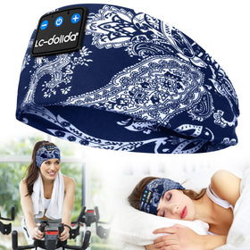 LC-dolida sleep headband 3-in-1 design for music, sleep and hands-free use