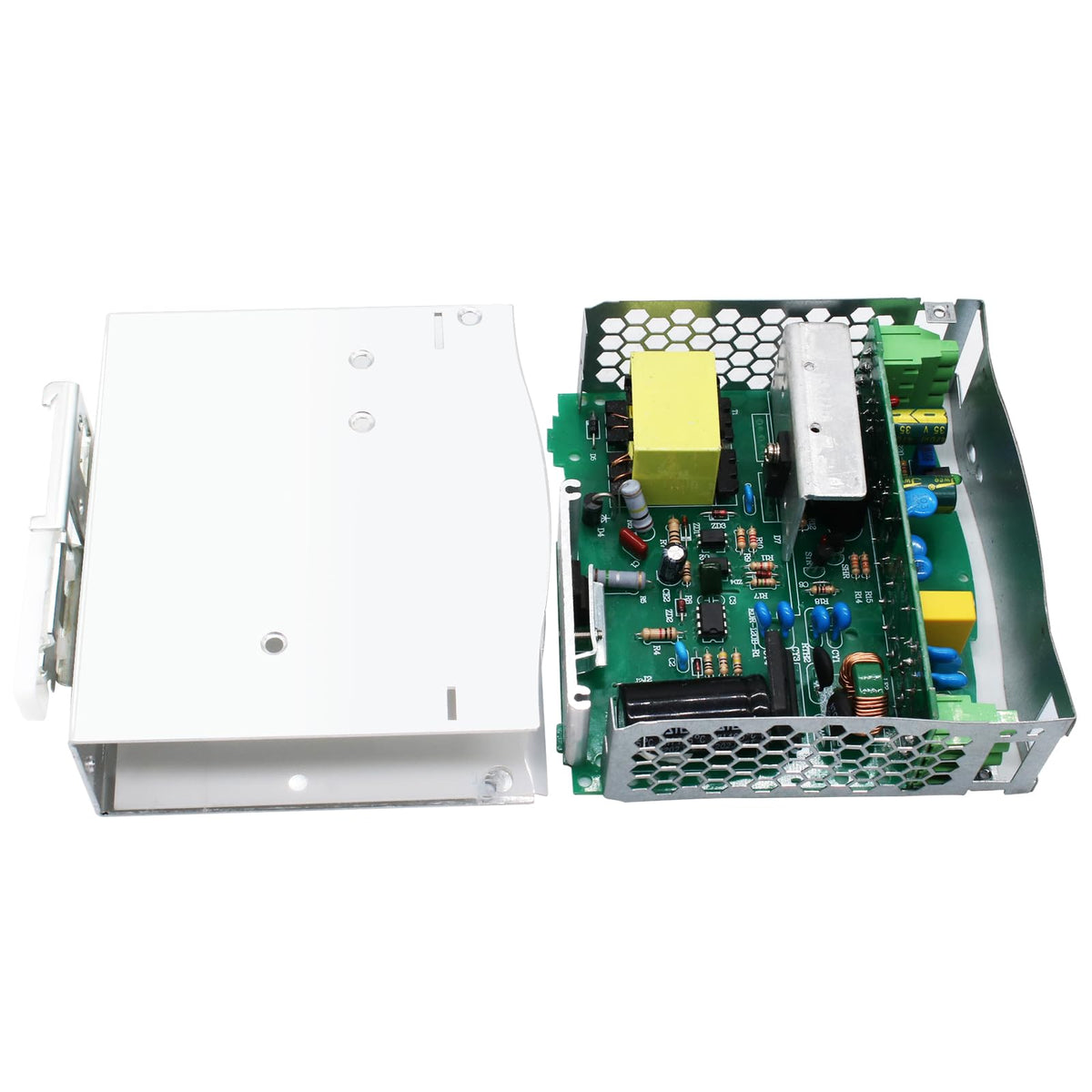 Close-up of screw terminals on LCLCTC with clear wiring, ensuring secure electrical connections