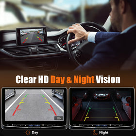 LCWRGS night vision view showing improved low-light visibility for safer reversing