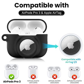 LDSXAY 360-degree silicone case shields AirPods Pro 3 from dust