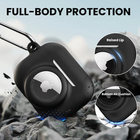 LDSXAY airtag slot integrated case helps you track your device