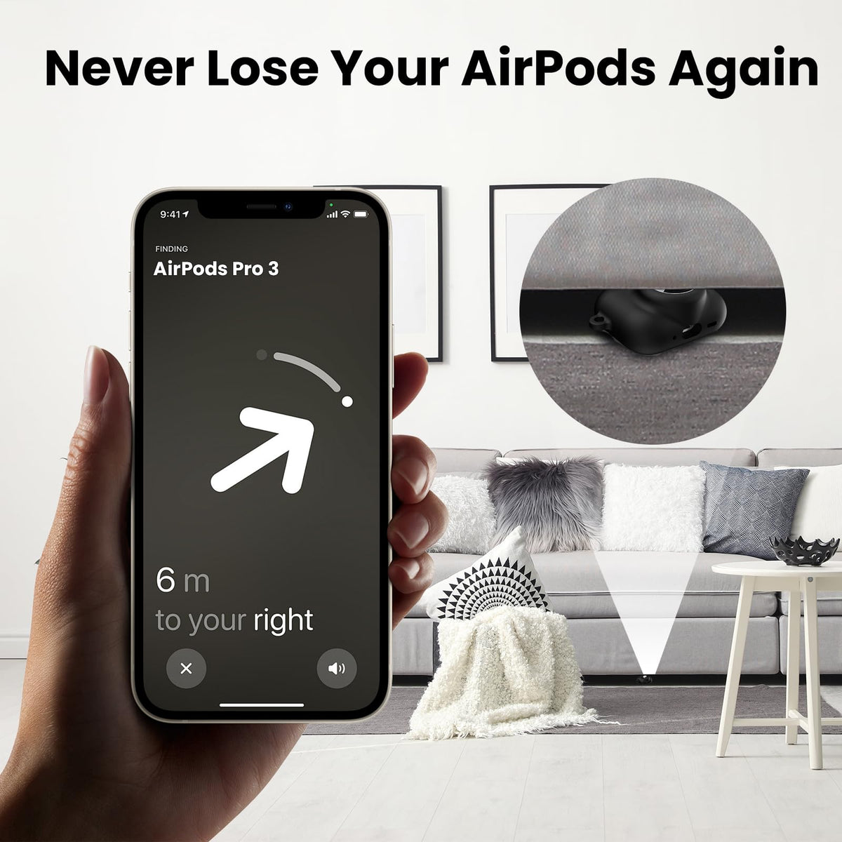 LDSXAY precise charging cutouts keep wireless charging hassle-free