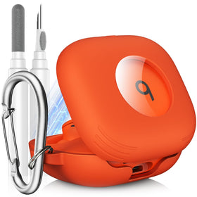LDSXAY Powerbeats Fit case with magnetic lid keeps earbuds secure.