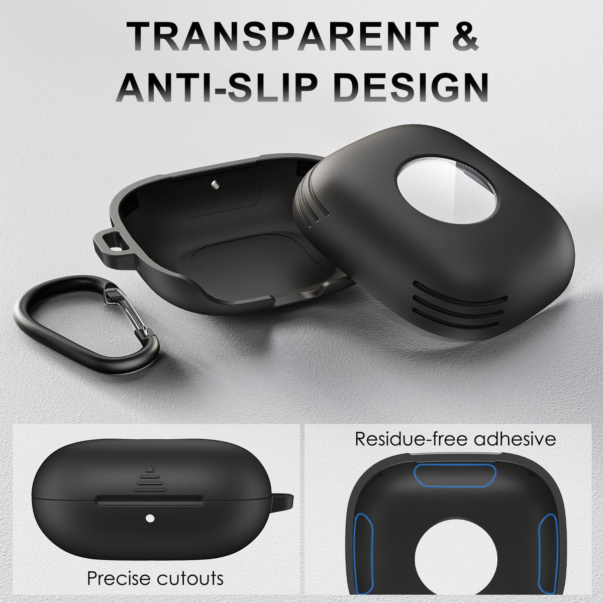 Anti-slip texture on LDSXAY Powerbeats Pro 2 case improves grip