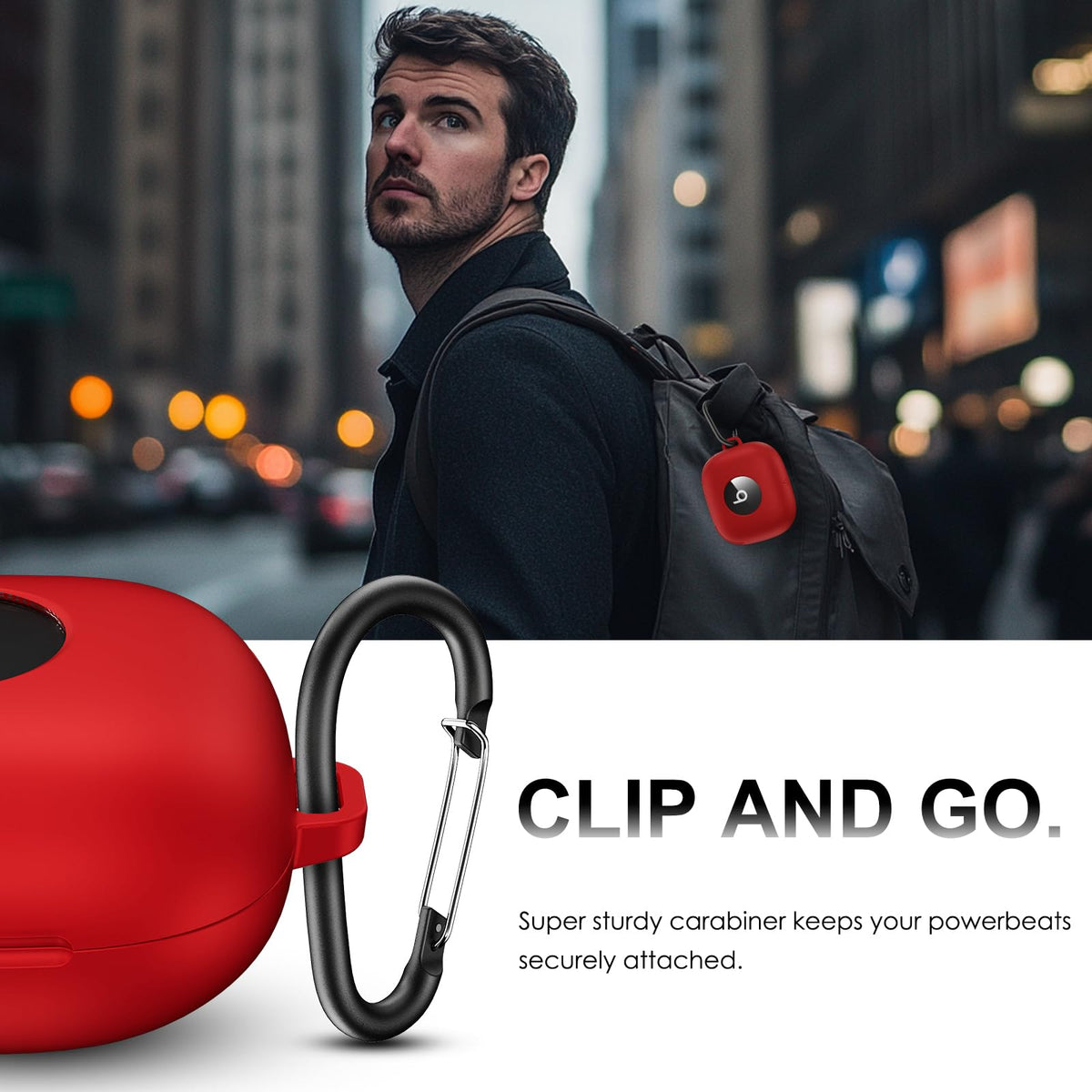 LDSXAY Powerbeats Pro 2 case includes cleaning kit for dust removal.