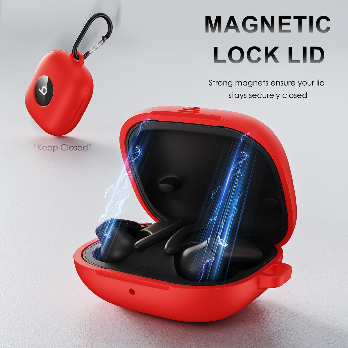 LDSXAY Powerbeats Pro 2 case shockproof materials guard against drops.