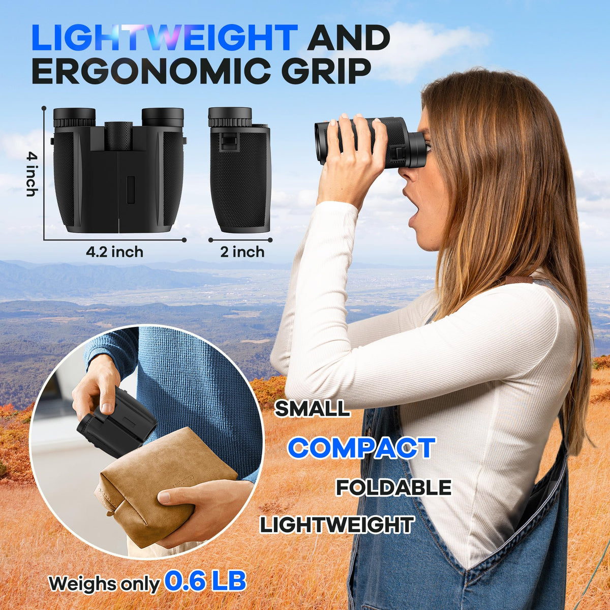 Leacco Bak4 prism optics deliver clear colors with minimal distortion.