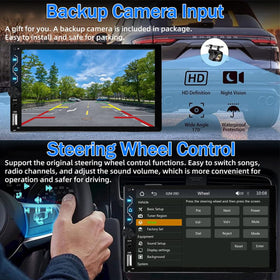 Leadfan installed in dash lifestyle shot showing integrated smartphone navigation