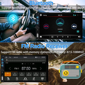 Leadfan touchscreen close-up displaying HD interface for easy interaction
