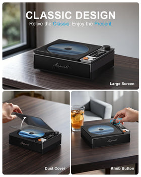 Leapwell 2.4-inch display make navigation easy and quick.