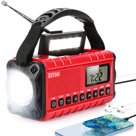 Leaton front packaging showing radio face and LCD, helps quick identification