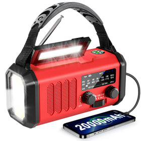 Leaton front panel showing radio display and speaker, clear alerts benefit