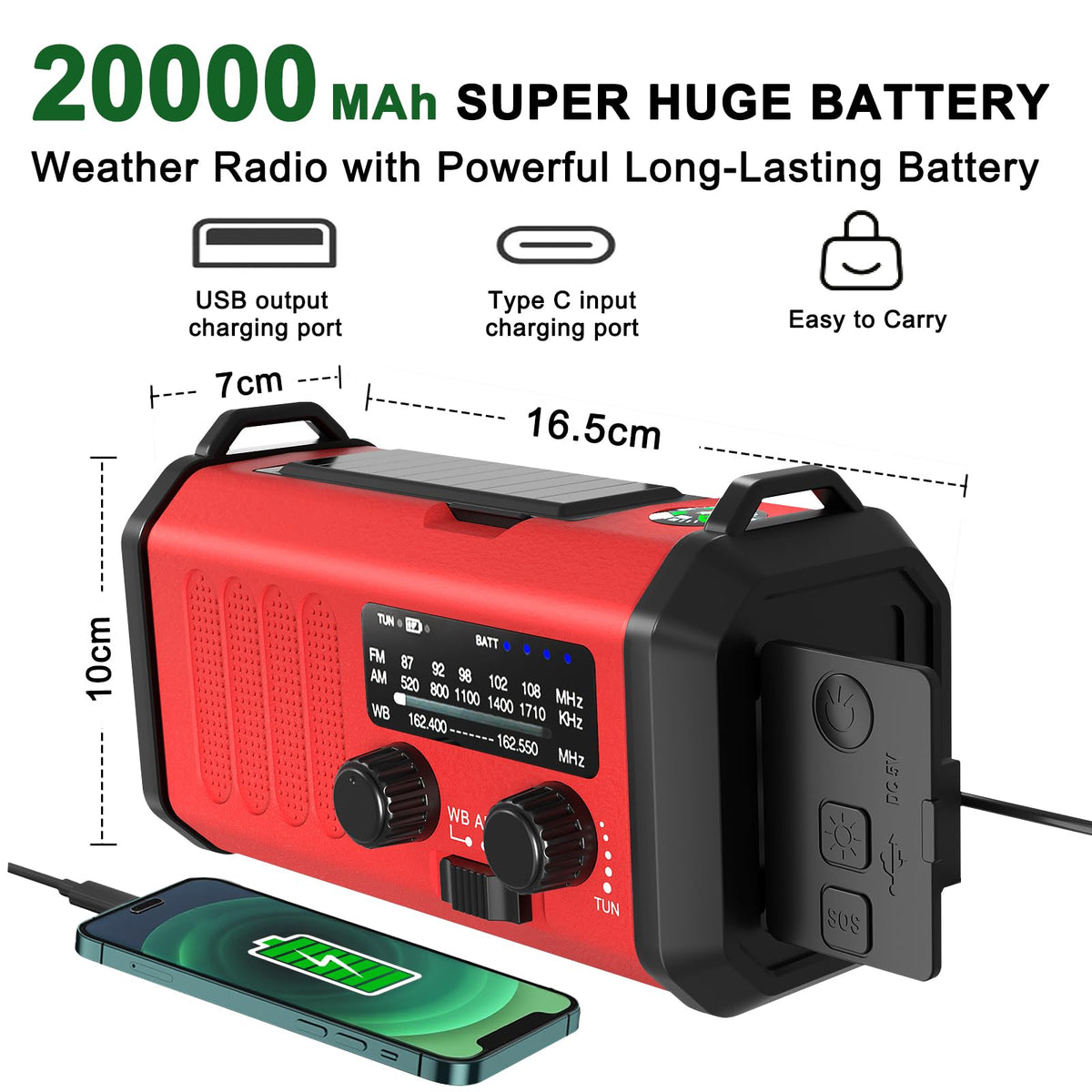 Leaton beside water bottle showing compact size and easy portability
