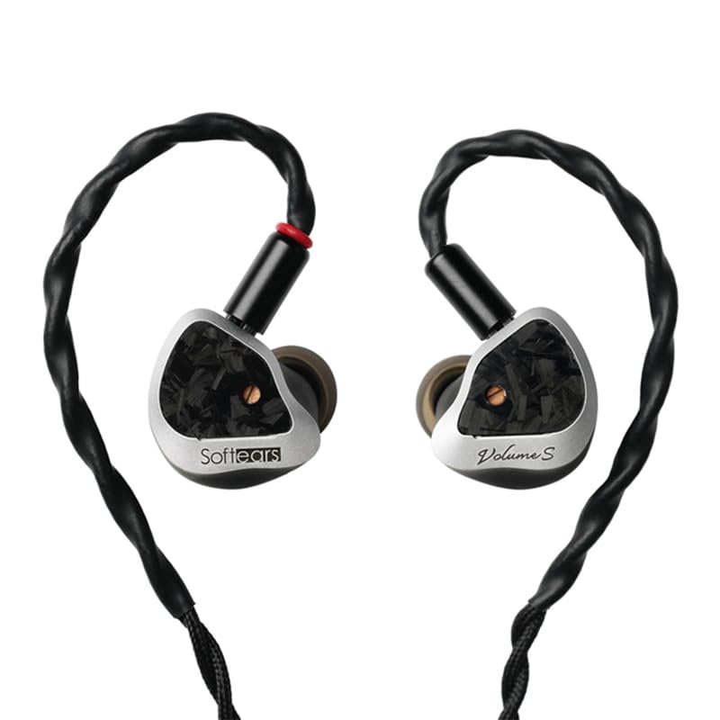LEAUDIO Volume S faceplate with aluminum and forged carbon fiber for premium aesthetics.