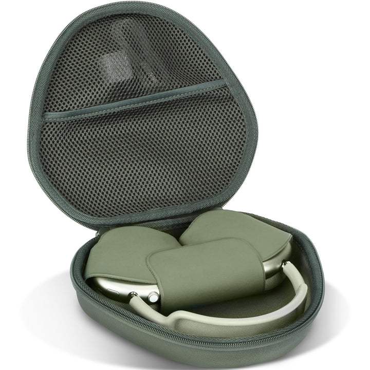 Lebakort AirPods Max hard case exterior with rugged protection and water resistance