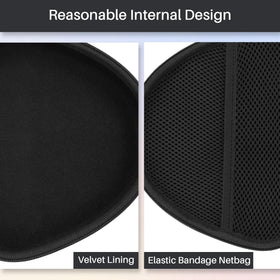 Lebakort AirPods Max hard case velvet interior protects against scratches