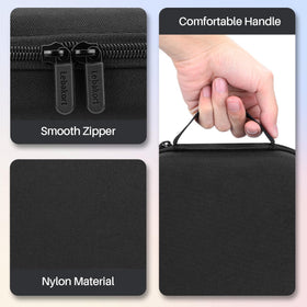 Lebakort AirPods Max hard case water-resistant exterior guards against moisture