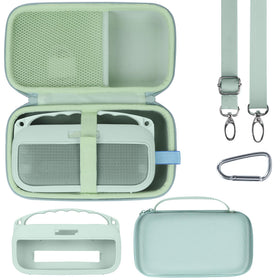 Lebakort Alpine Sage silicone cover for Bose SoundLink Flex 2nd Gen protects with flexible shock absorption