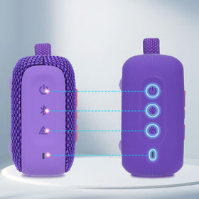 Lebakort back view with carabiner loop for easy attachment benefit