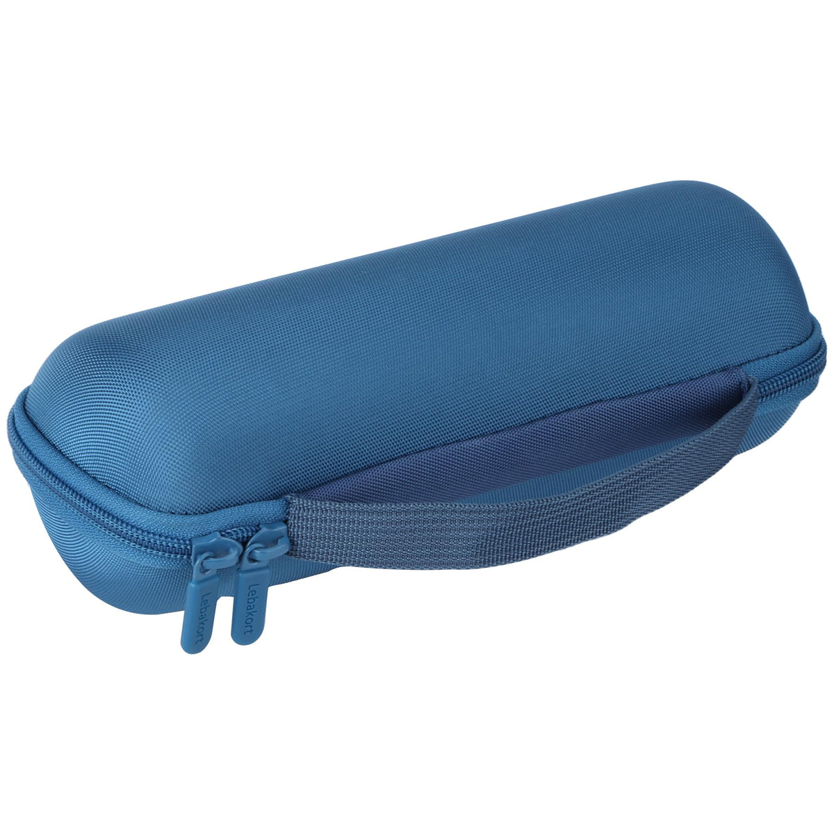 Lebakort blue case with a smooth, secure zipper system