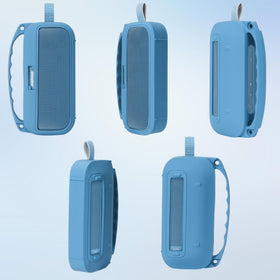 Lebakort blue-dusk cover uses thickened silicone for flexible protection.